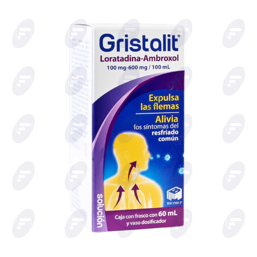 [151109] GRISTALIT 100MG/60MG/100 ML CAJA C/FCO C/60 ML 