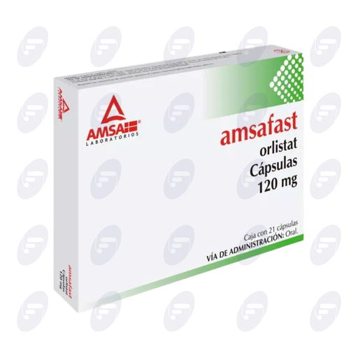 [020026] AMSAFAST 120 MG. CAJA C/21 CAPS