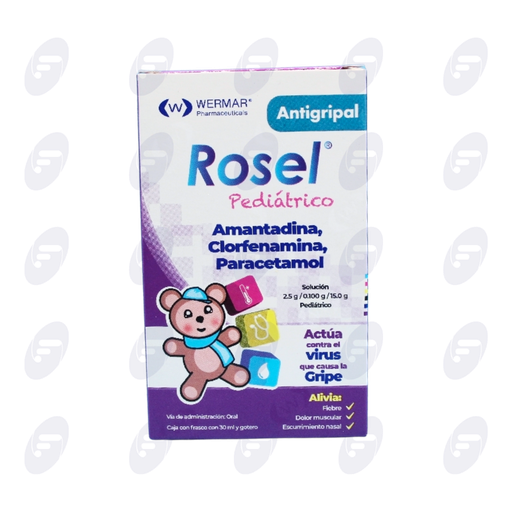[157031] ROSEL PEDIATRICO 2.5G/.100G/15G CAJA C/FCO C/30 ML C/ GOTERO