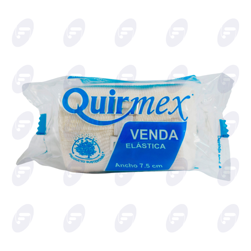 [155573] VENDA ELASTICA QUIRMEX PREMIUM 7.5 CMS C/ BOLSA C/1 PIEZA 
