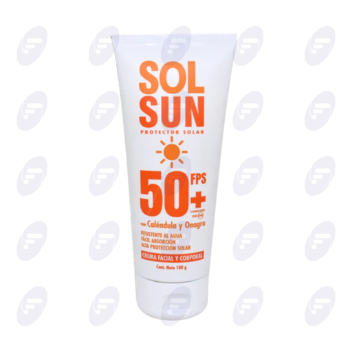 [235004] SOL SUN PROTECTOR SOLAR 50FPS TUBO C/100 GRS 