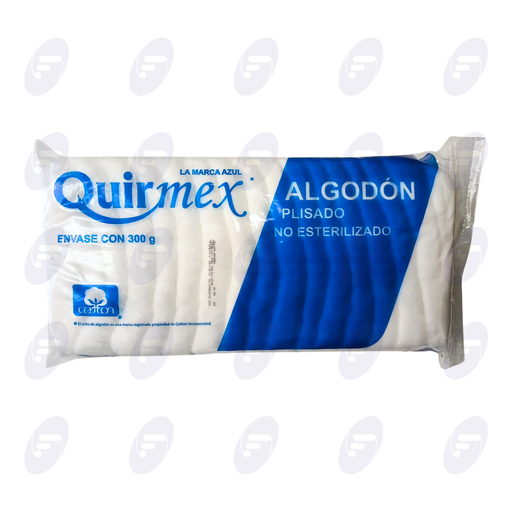 [155575] ALGODON PLISADO QUIRMEX BOLSA C/300 GRS